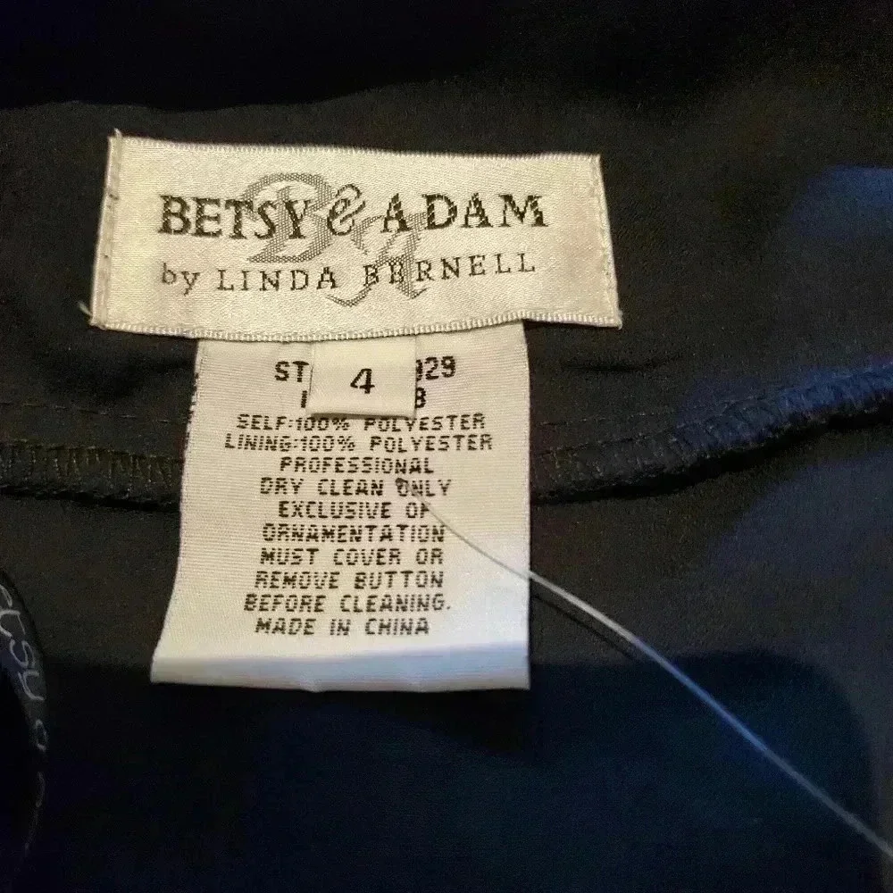 Betsy & Adam's black cocktail dress THE DRESS ! - Picture 7 of 8